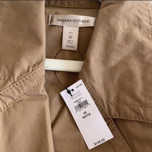 Banana Republic Trench Dress- NWT! - Picture 7 of 12